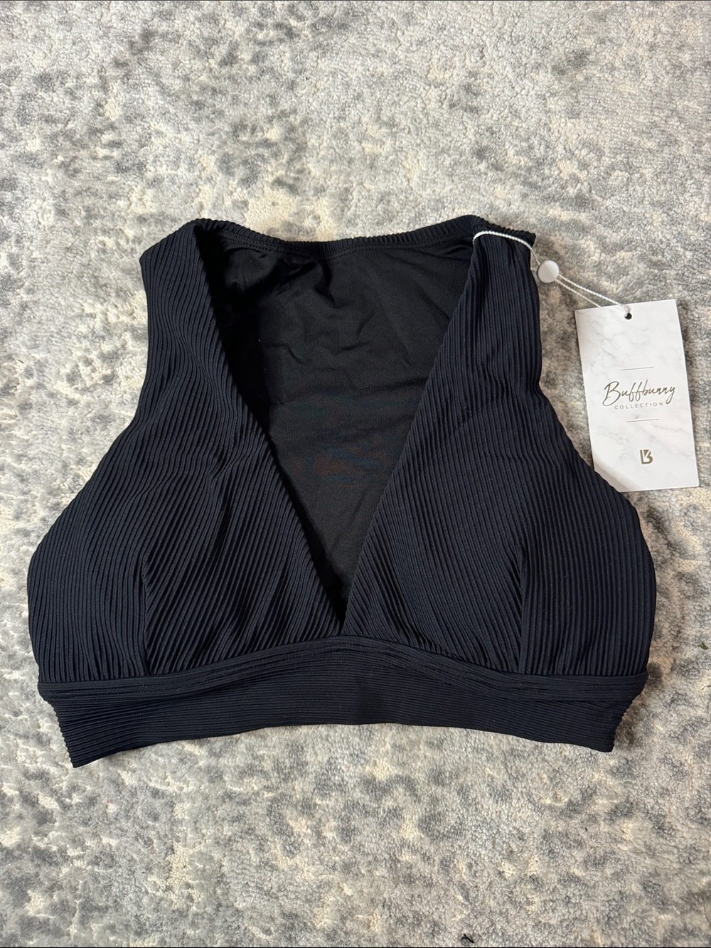Buffbunny Ribbed Deep V Tank
